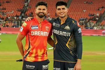 Punjab Kings vs Gujarat Titans captains Shreyas Iyer and Shubman Gill