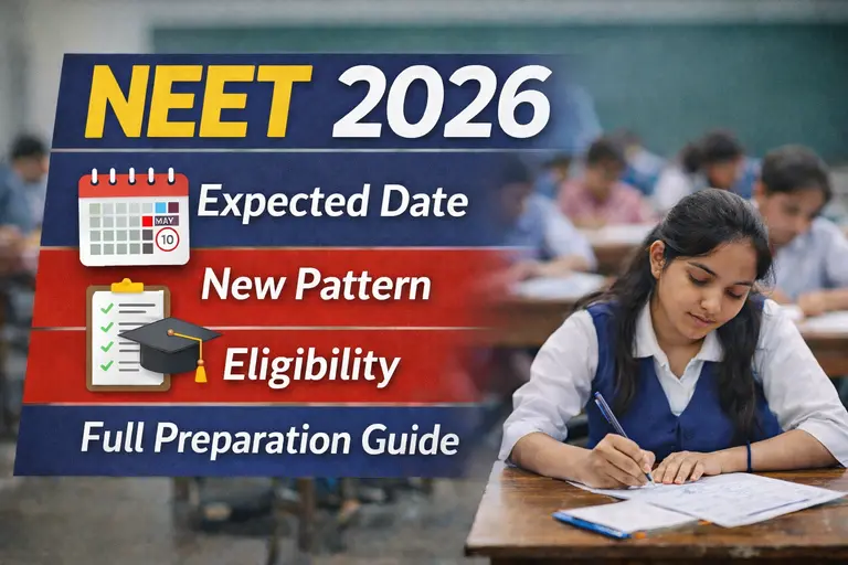 NEET 2026 Expected Date & Exam Pattern Eligibility & Preparation Guide